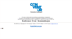 Desktop Screenshot of conventor.web123.no